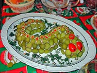 Салат к году змеи