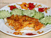 Куриные отбивные под шубой