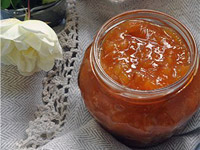 Мармелад из ревеня с курагой и морковью