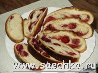 Бабушкины пироги (ягодные сдобные рулеты)