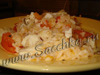 Рыба с рисом