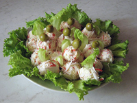 Закуска «Коралловый риф»