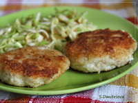 Рыбные котлеты с манкой