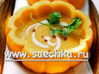 Сладкий суп из тыквы