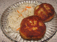 Куриные оладьи