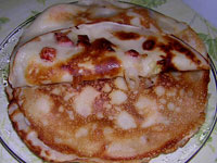 Блины с припеками
