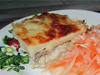 Рыбная запеканка