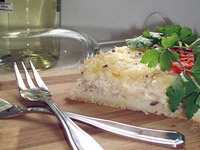 Рыбный пирог с тунцом