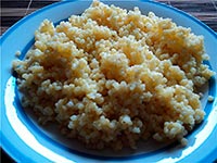 Каша пшённая на молоке