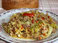 Ленивые голубцы с булгуром