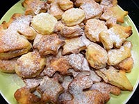 Рождественское печенье из творога