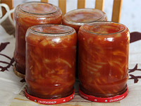 Лечо с томатной пастой