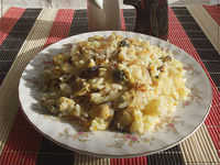 Плов с мидиями