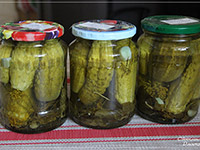Хрустящие маринованные огурцы