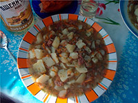 Картошка с тушёнкой