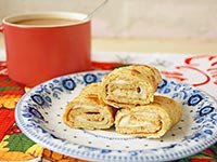 Овсяноблин с моцареллой