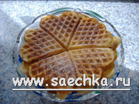 Вафли на кефире