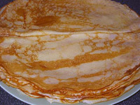 Блины кружевные