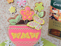 Цветы в вазе (съедобные)