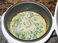 Рыбный пирог в мультиварке