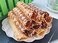 Творожные вафли