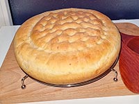 Сырная лепёшка на пахте