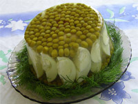 Заливное с курицей