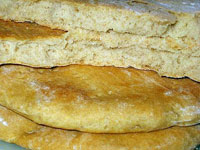 Ржаные лепёшки с мёдом