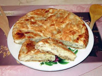 Пирог из лаваша в мультиварке
