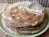 Блины с содой