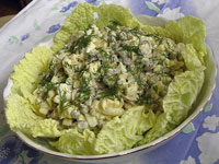 Оливье с курицей