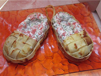 Закуска «Блинные лапти»