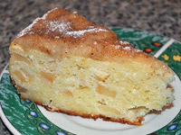Творожная шарлотка