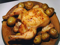 Курица с апельсинами