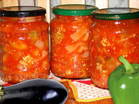 Закуска баклажанная