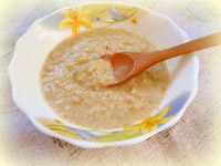 Каша зерновая с яблоками