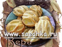 Решетчатое ананасовое печенье