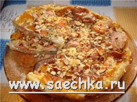 Пирог с форелью