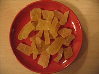 Цукаты из арбузных корок