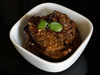 «Кобра» из баклажан