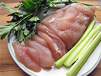 Вяленая куриная полендвица