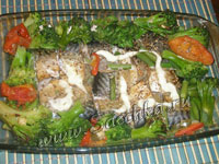 Запеченная скумбрия