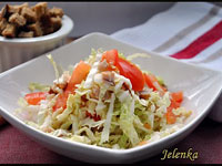 Салат с копченой курицей