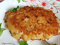 Драник с начинкой и соусом «Тартар»