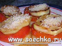 Легкая закуска из кабачков с помидорами