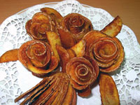 Картофельные розы