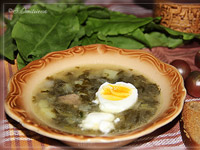 Щи из щавеля