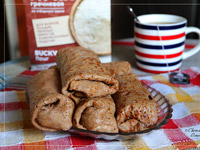 Гречневые блины с начинкой