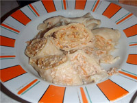 Рулет пельменный