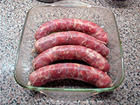 Колбаски из свинины